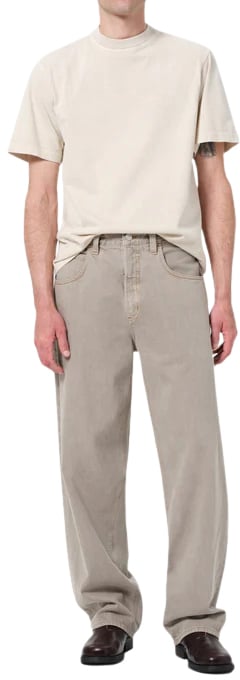 Agolde Men’S Baggy Mid-Rise Jeans Groen