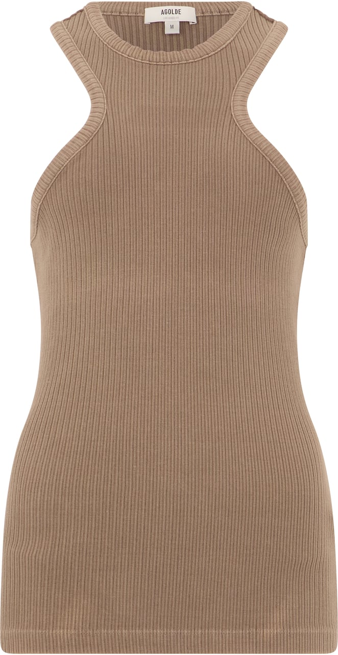 Agolde Ribbed taco Beige