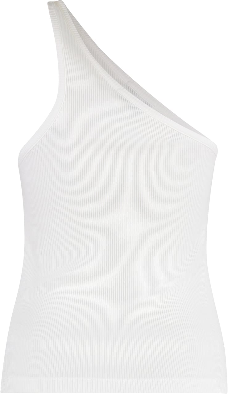 Agolde Verica One-shoulder top Wit