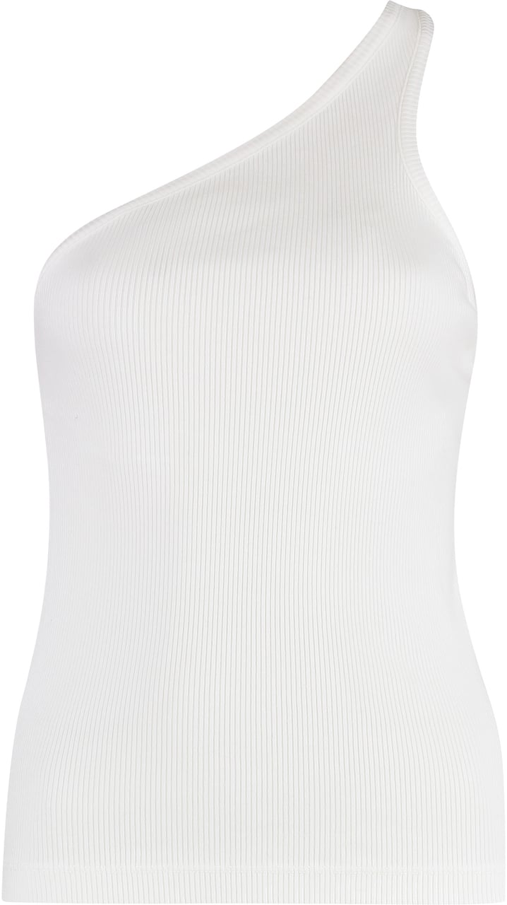 Agolde Verica One-shoulder top Wit