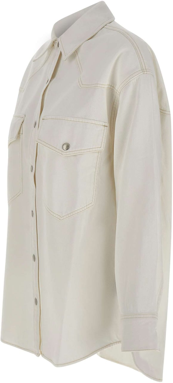 Agolde Shirts White Wit