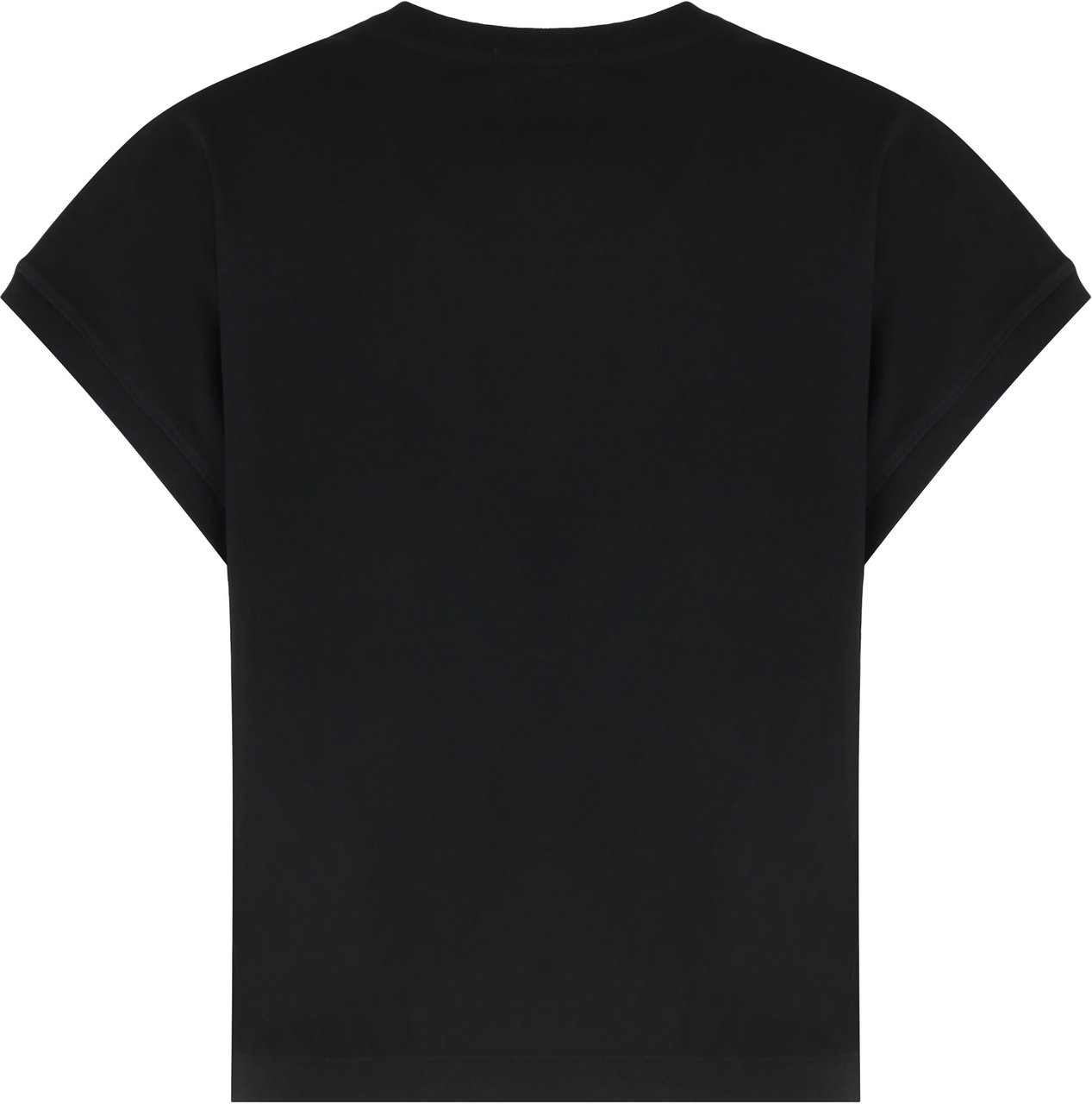 Agolde T-shirt Meg Tee in cotton Zwart