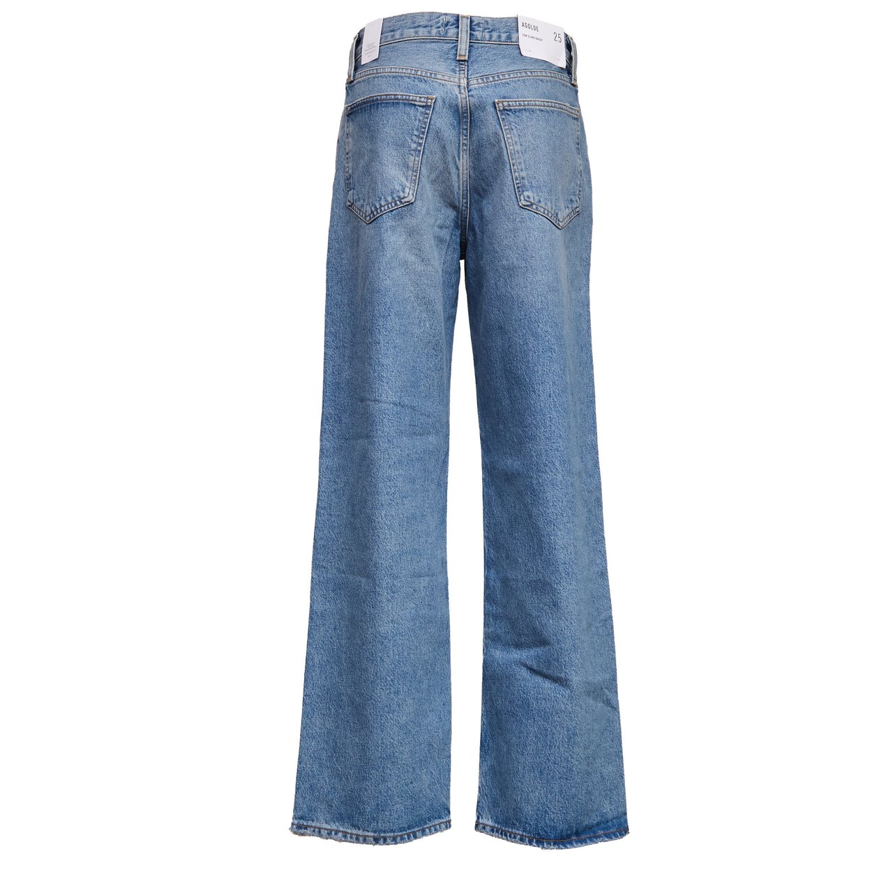 Agolde Low Slung Baggy Wide Jeans Blauw
