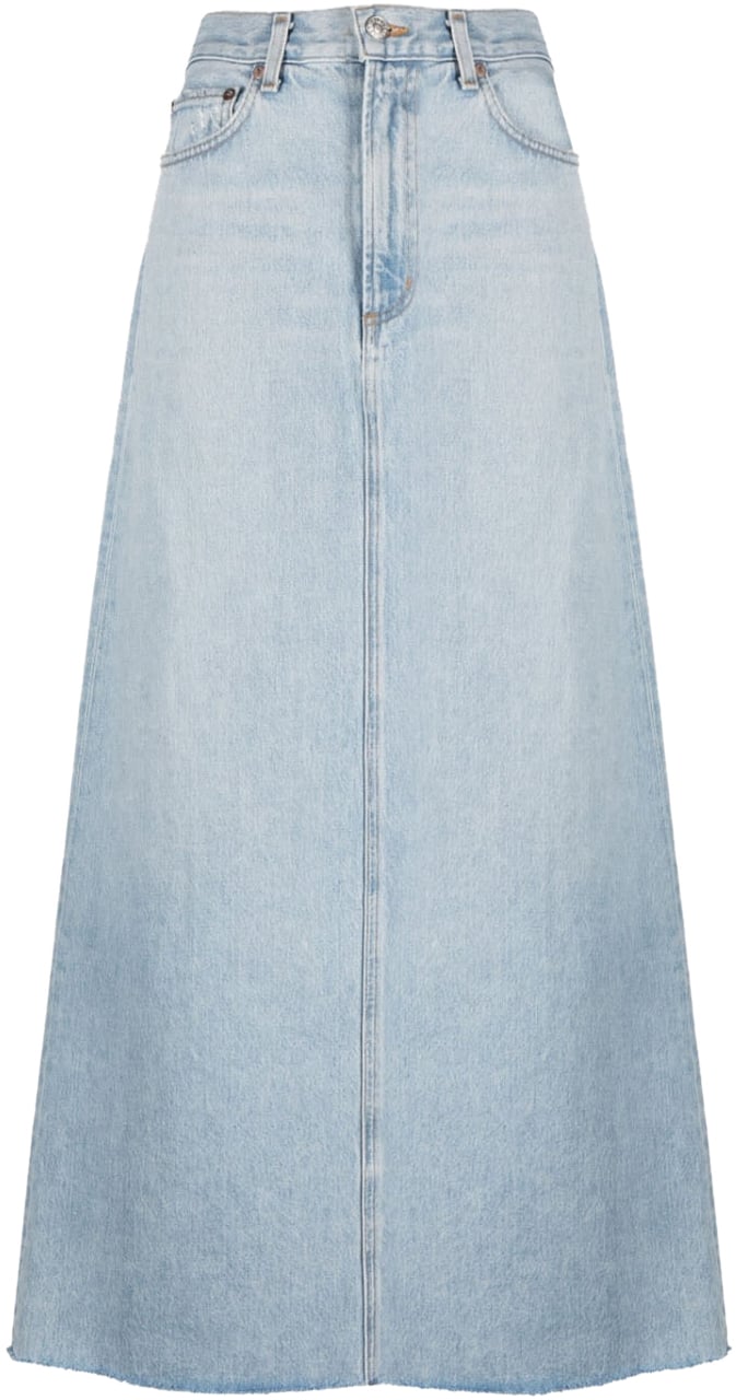 Agolde Skirts Clear Blue Blauw