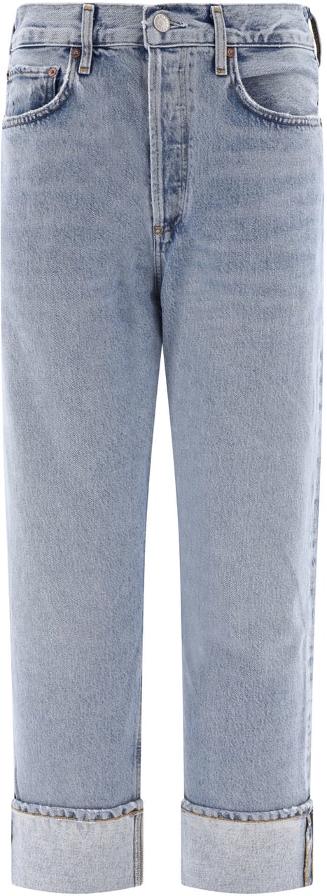 Agolde "Fran Low Slung" jeans Blauw