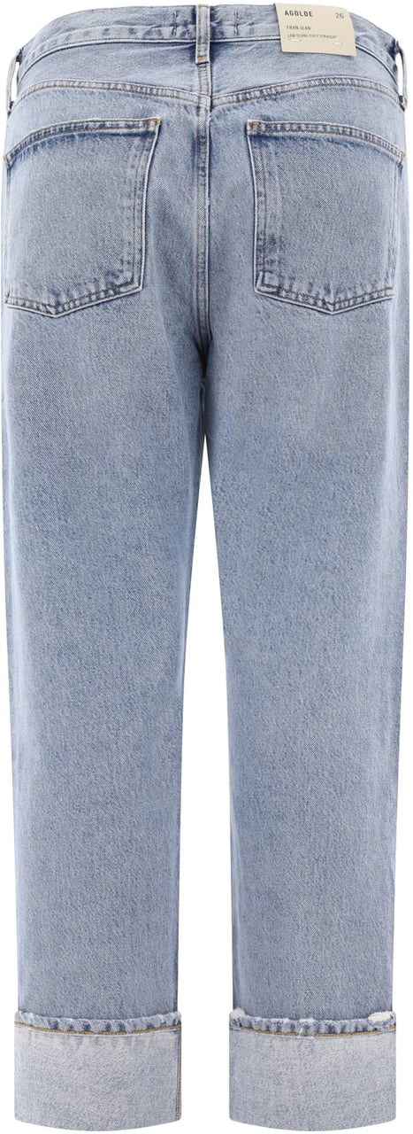 Agolde "Fran Low Slung" jeans Blauw