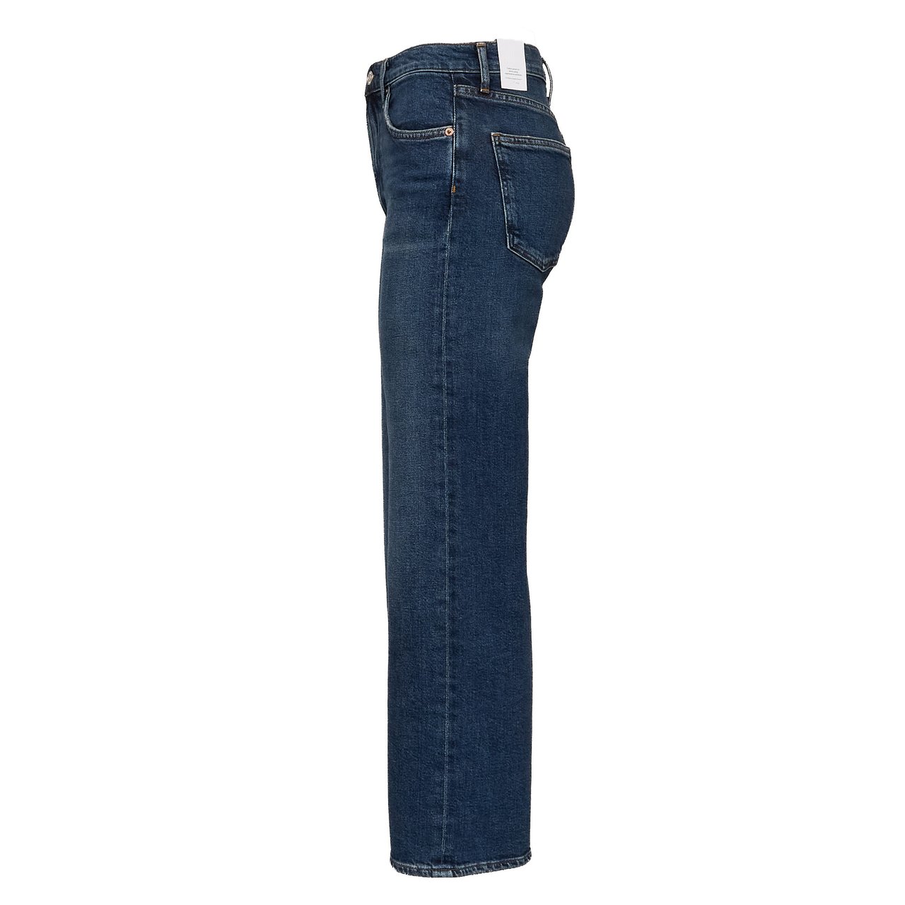 Agolde Harper Crop Mid Rise Jeans Zwart