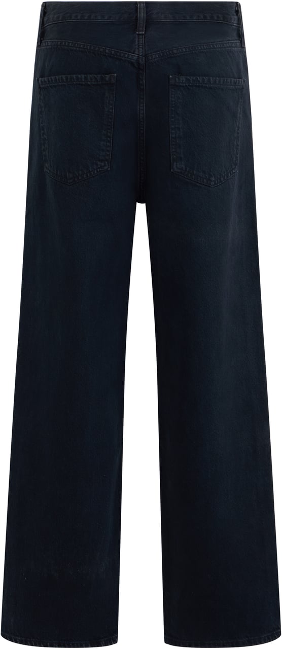 Agolde Straight jeans in cotton Blauw