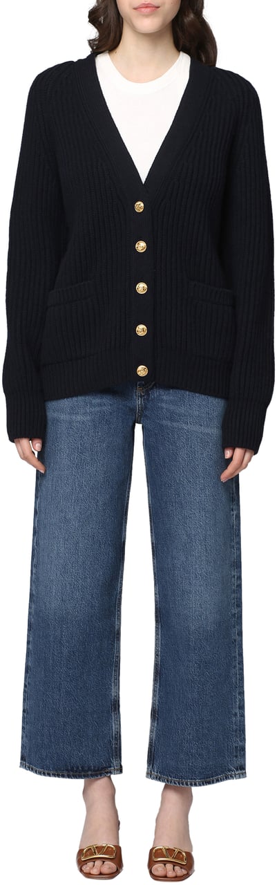 Agolde Ren 5-pocket straight-leg jeans Blauw