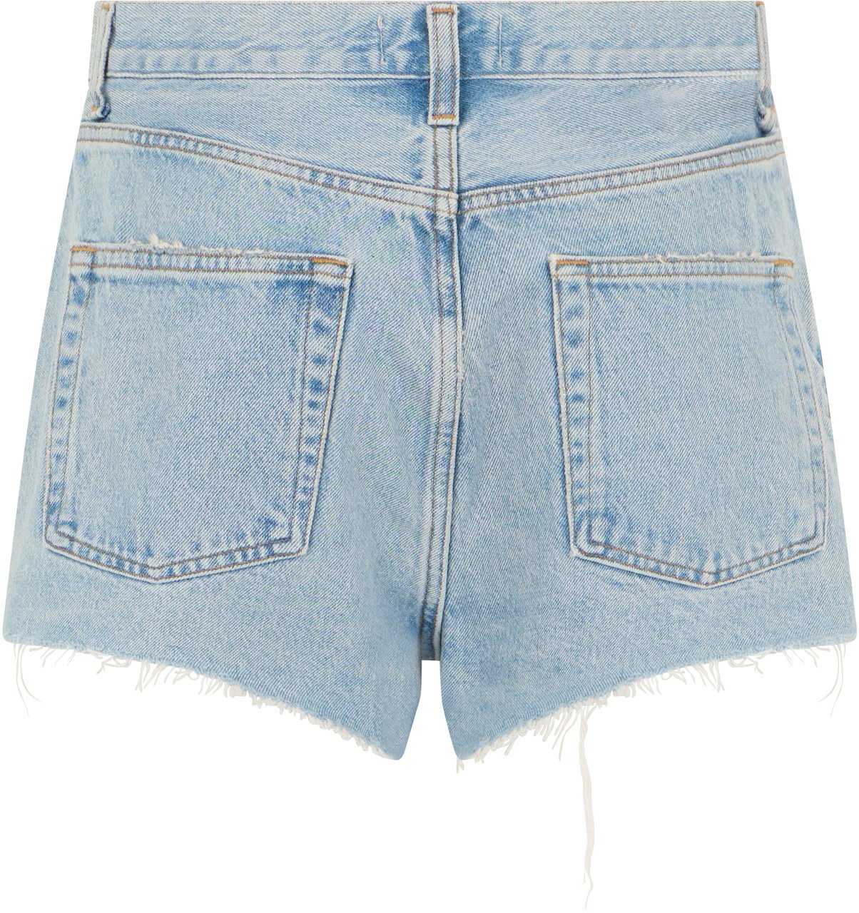 Agolde Shorts in denim Lichtblauw