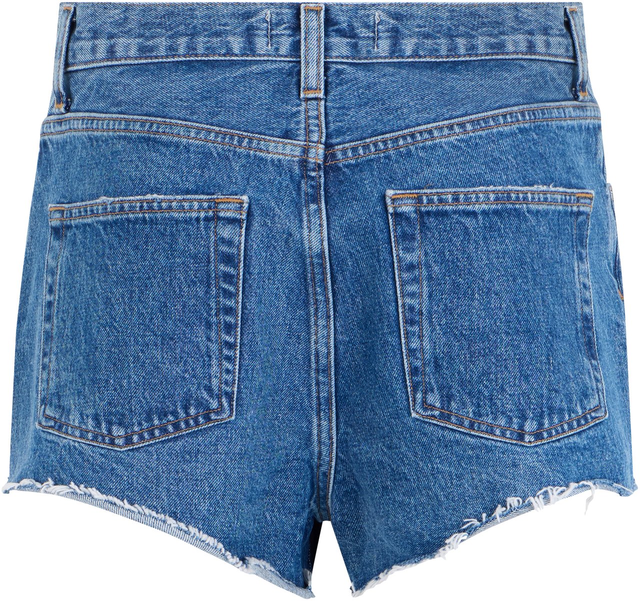 Agolde Shorts in denim Blauw