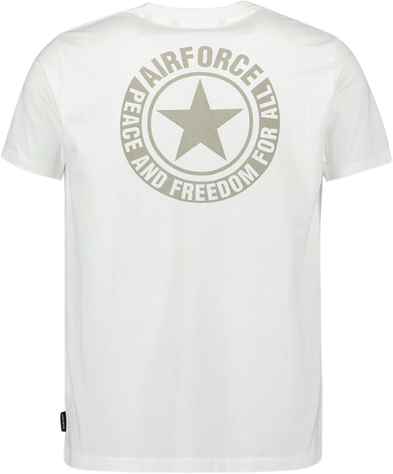 Airforce Airforce Wording / Logo T-Shirt Wit
