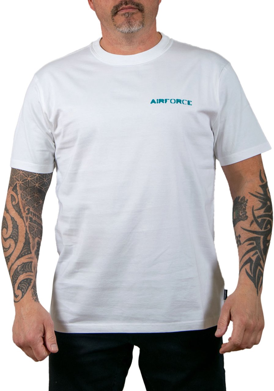 Airforce Doubble Led T-Shirt Wit