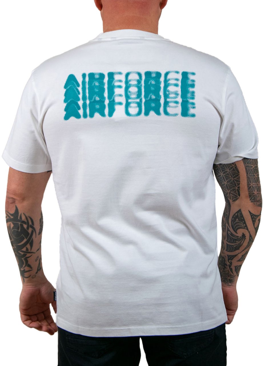 Airforce Doubble Led T-Shirt Wit