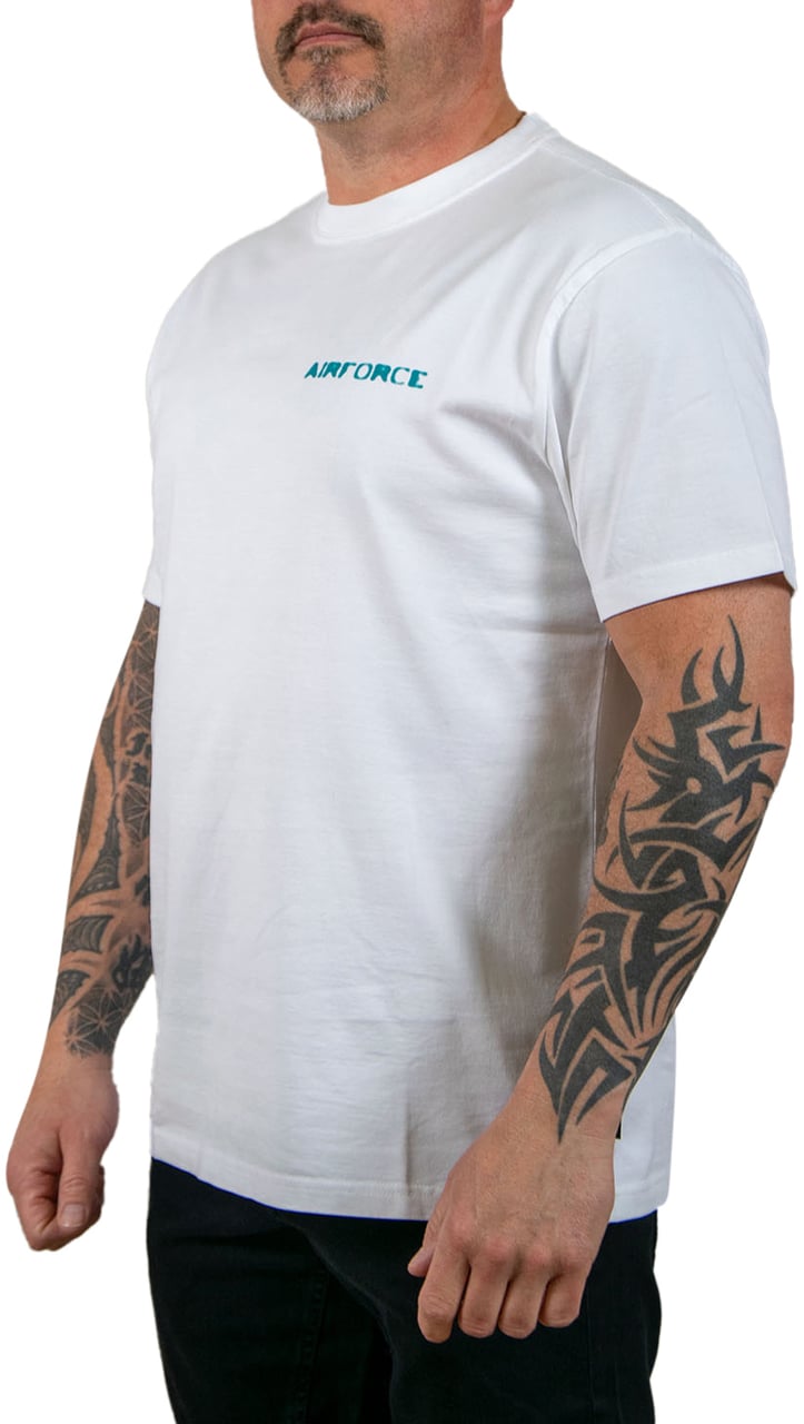 Airforce Doubble Led T-Shirt Wit