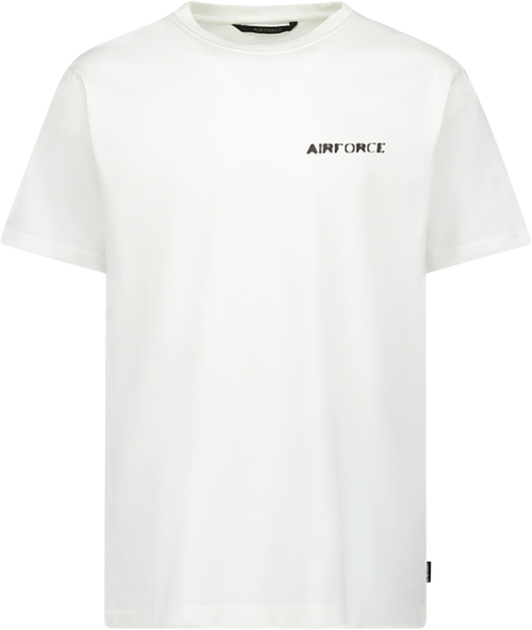 Airforce Airforce Doubble Led T-Shirt Wit