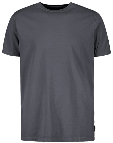Airforce T-Shirt Garment Dyed Grijs