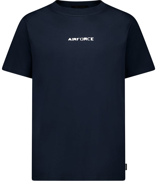 Airforce Airforce Hazy Round T-Shirt Blauw