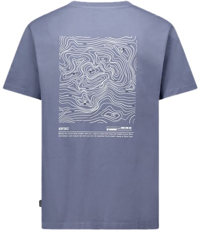 Airforce Altitude T-Shirt Back Print Blauw