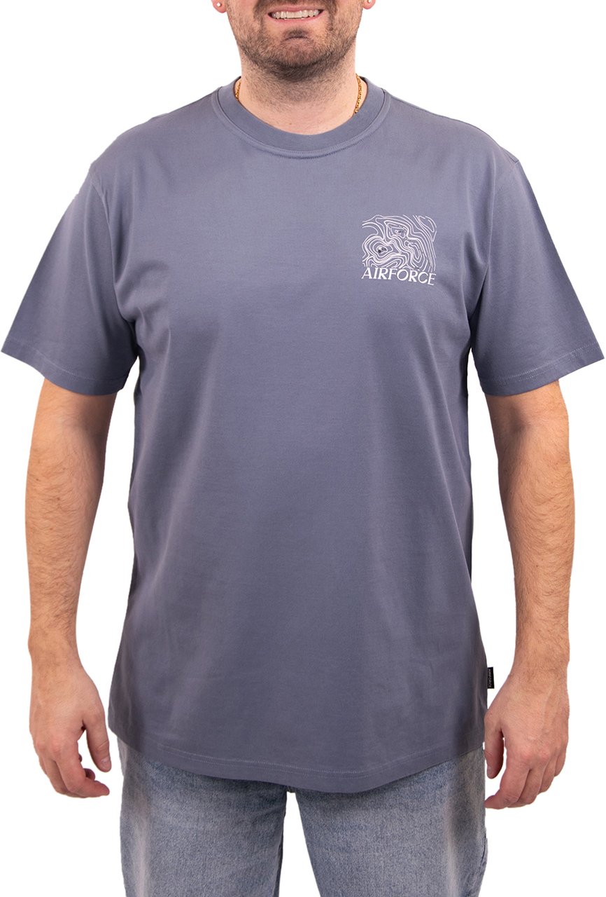Airforce Altitude T-Shirt Back Print Blauw