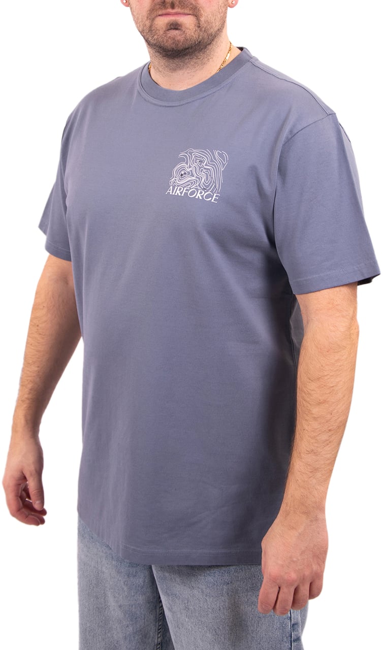 Airforce Altitude T-Shirt Back Print Blauw
