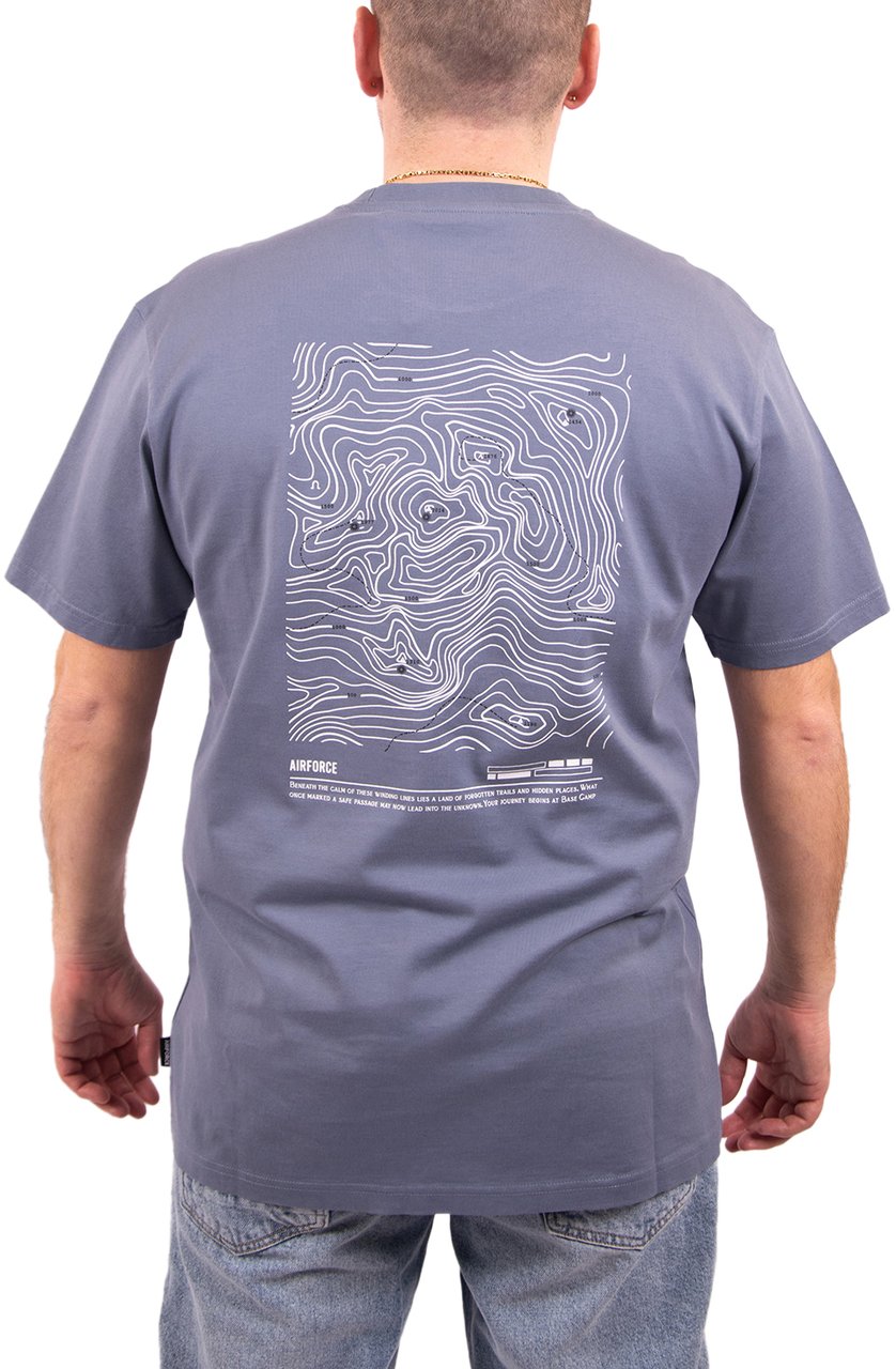 Airforce Altitude T-Shirt Back Print Blauw
