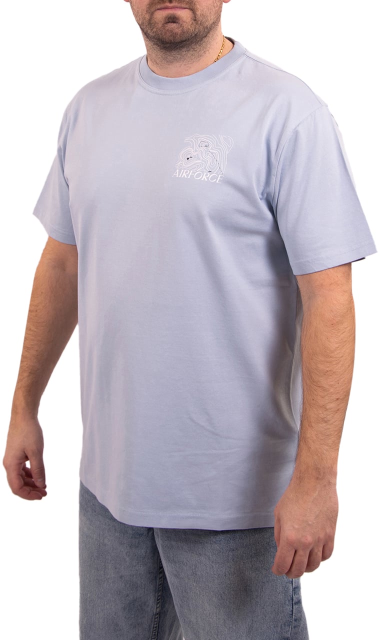 Airforce Altitude T-Shirt Back Print Blauw