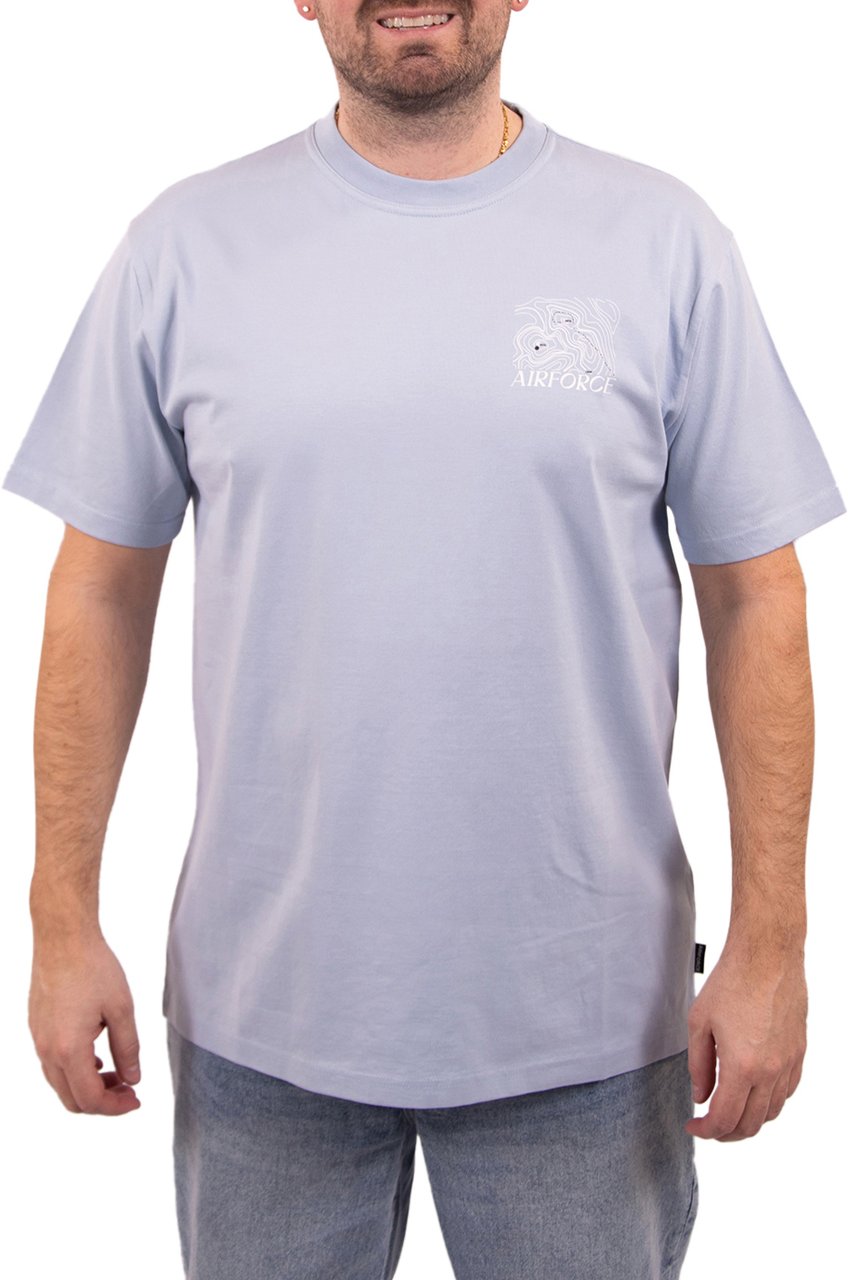 Airforce Altitude T-Shirt Back Print Blauw