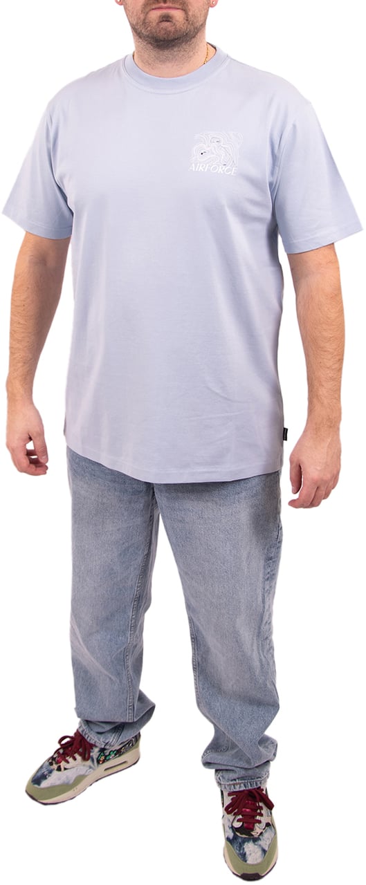Airforce Altitude T-Shirt Back Print Blauw