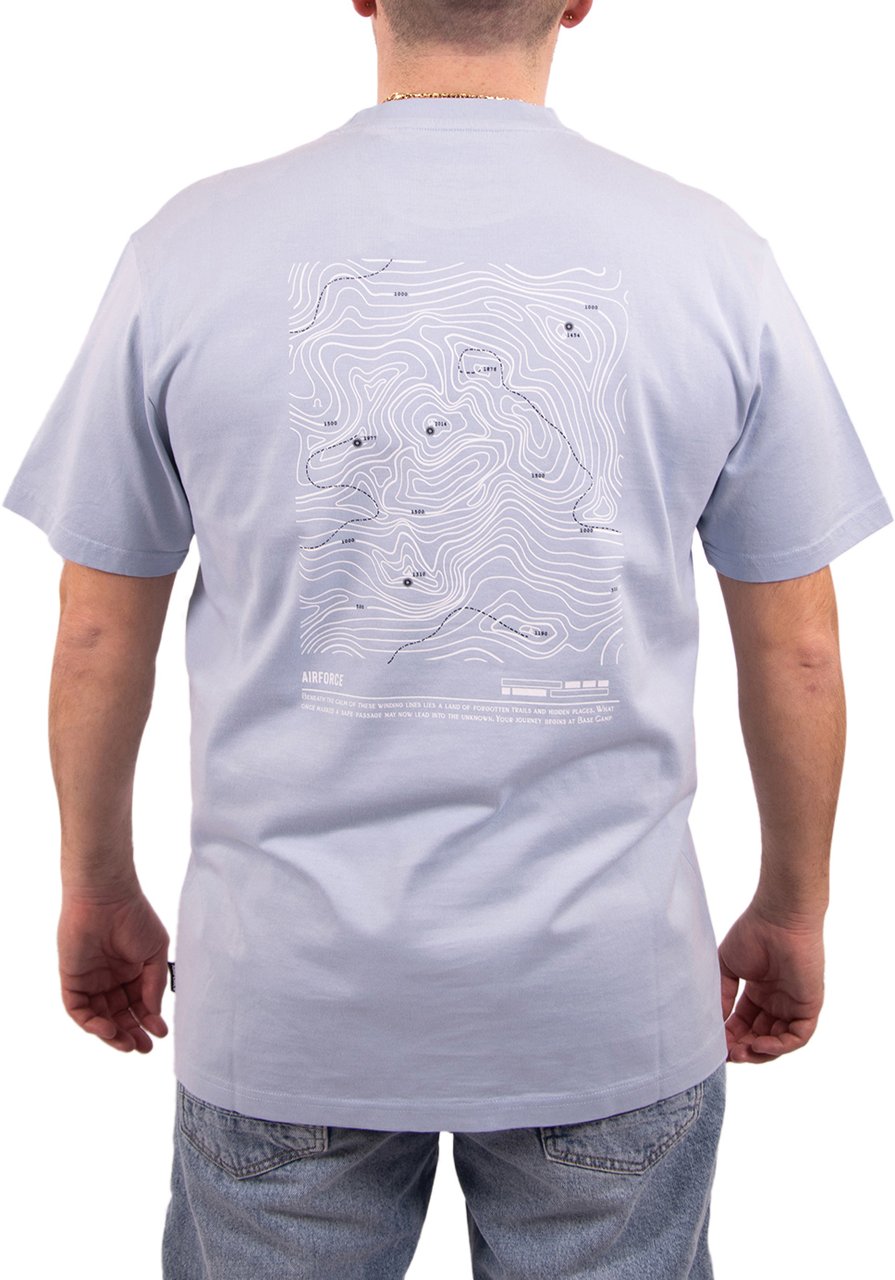 Airforce Altitude T-Shirt Back Print Blauw