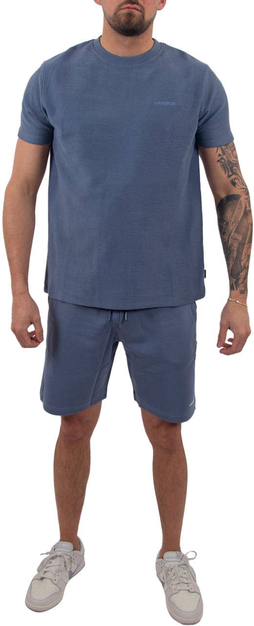 Airforce Milo Tee (Badstof) Blauw