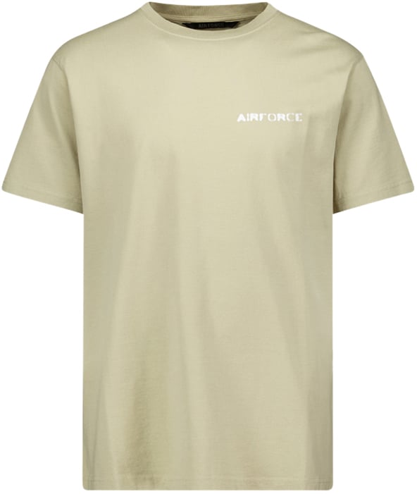 Airforce Doubble Led T-Shirt Beige