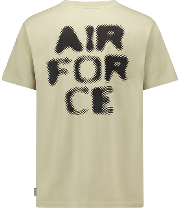 Airforce Airforce Hazy Round T-Shirt Beige