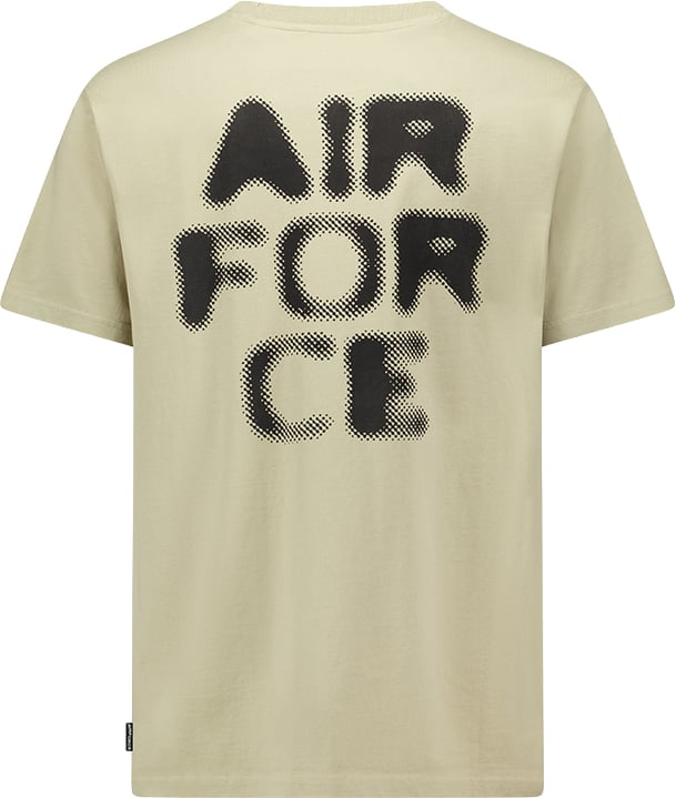 Airforce Airforce Hazy Round T-Shirt Beige