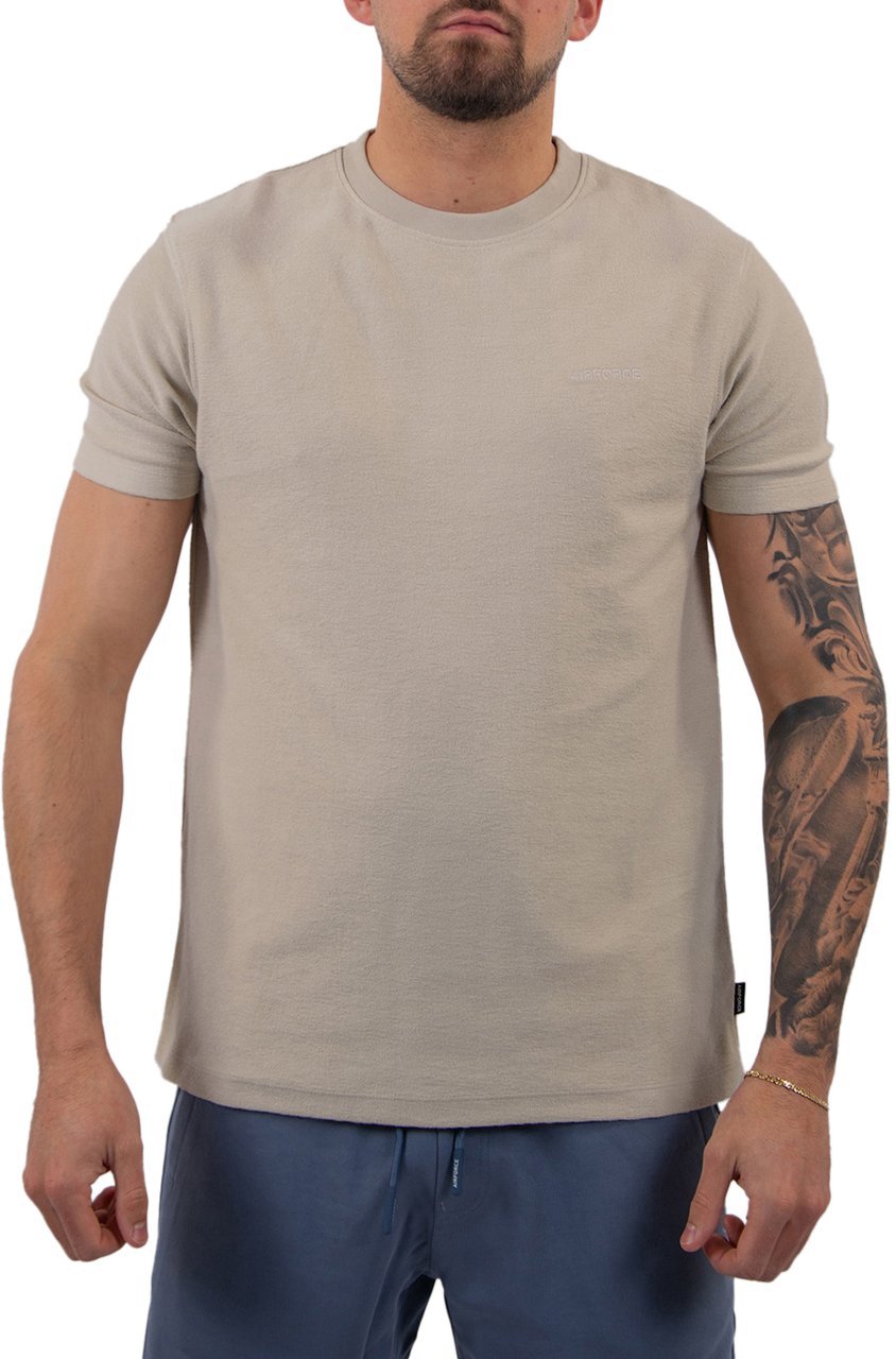 Airforce Milo Tee (Badstof) Beige