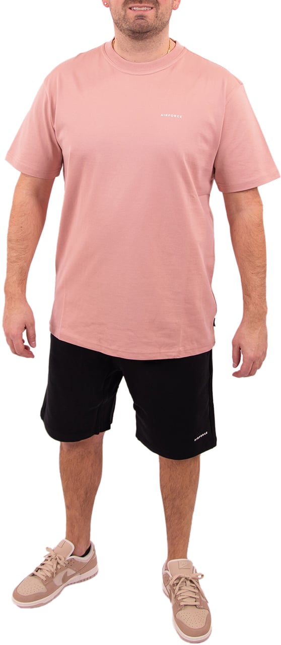 Airforce Basic T-Shirt Roze