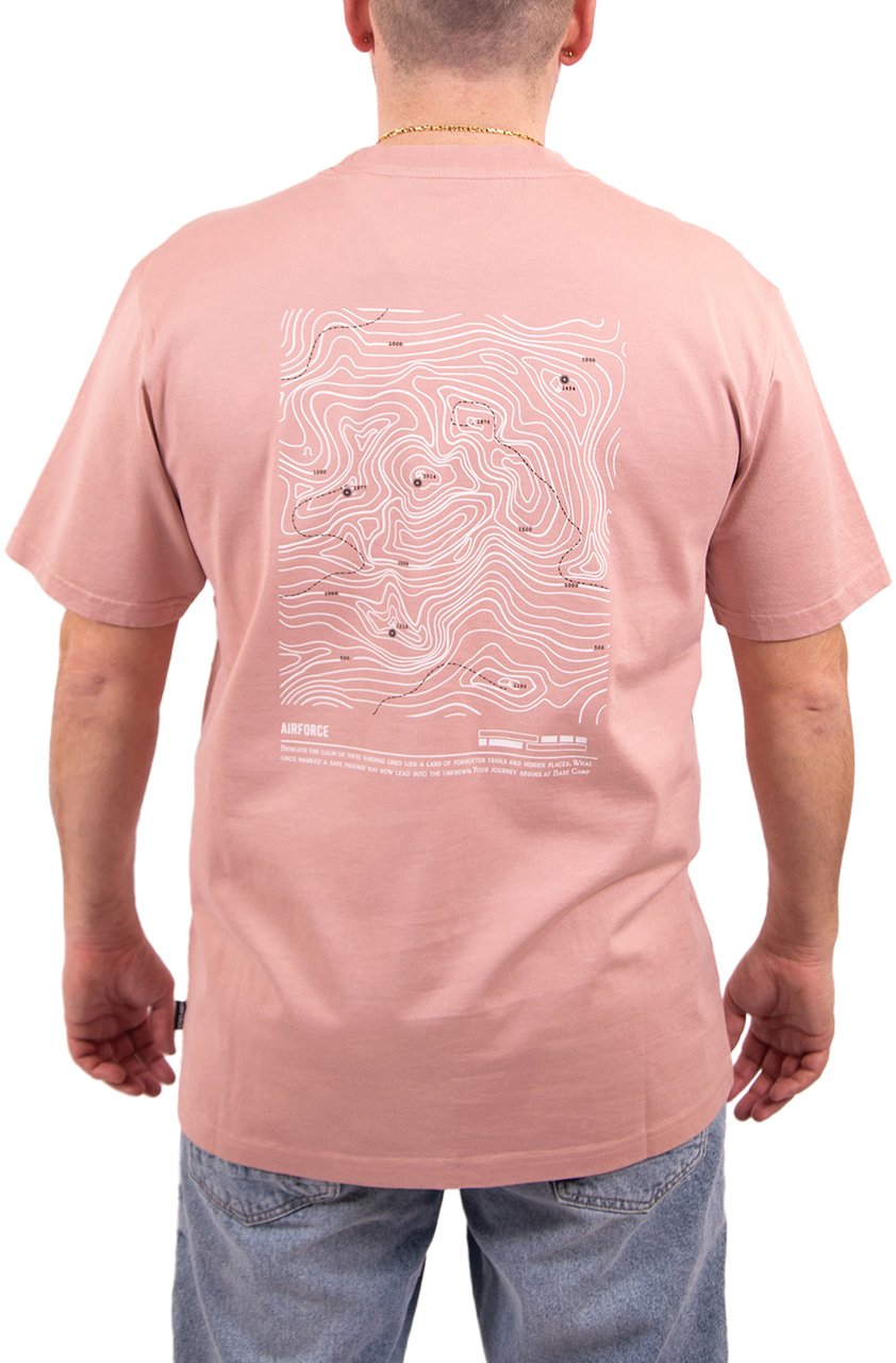 Airforce ALTITUDE TSHIRT GEM1287-SS26 326 Misty Rose/White Wit