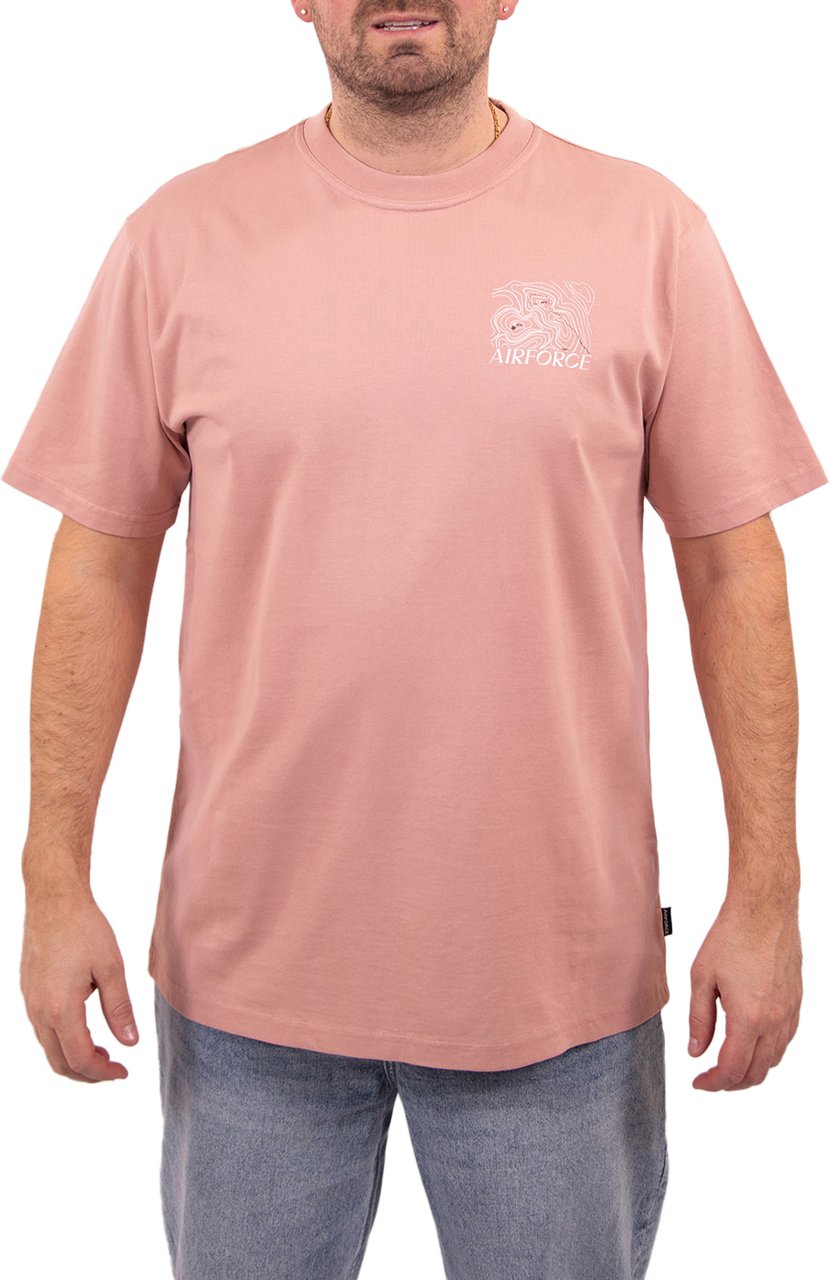 Airforce ALTITUDE TSHIRT GEM1287-SS26 326 Misty Rose/White Wit