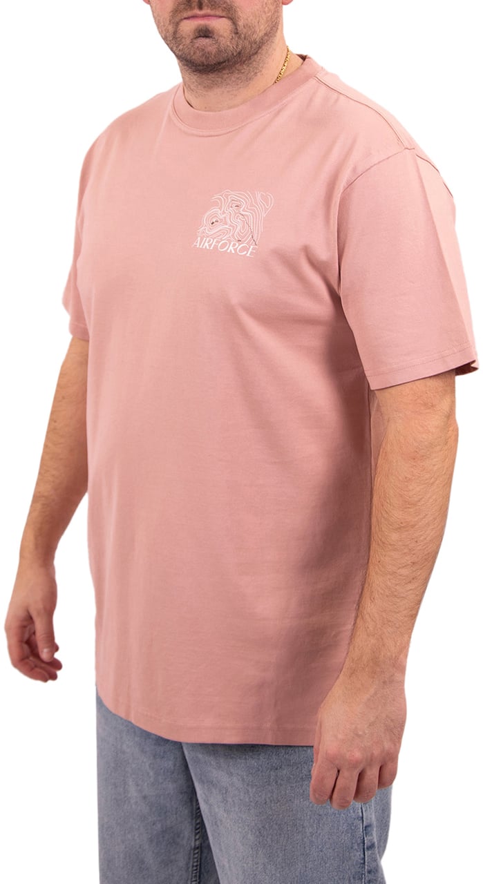Airforce ALTITUDE TSHIRT GEM1287-SS26 326 Misty Rose/White Wit