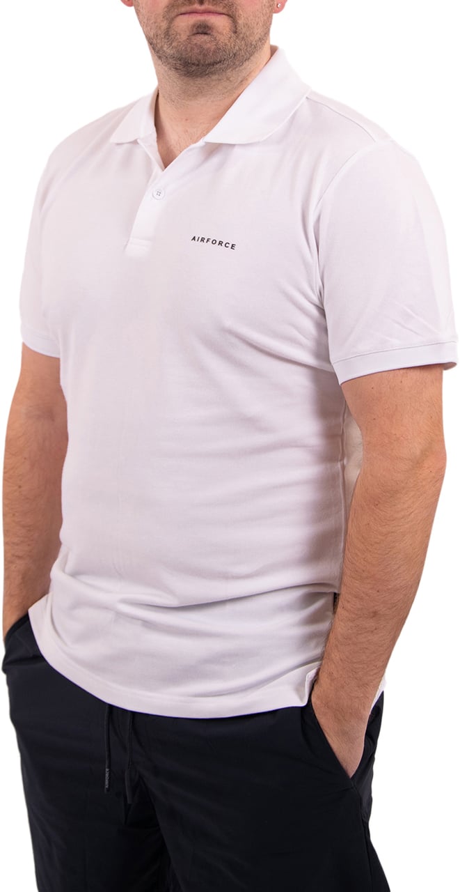 Airforce Basic Polo Wit