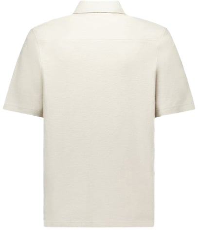 Airforce Woven Short Sleeve Shirt Beige