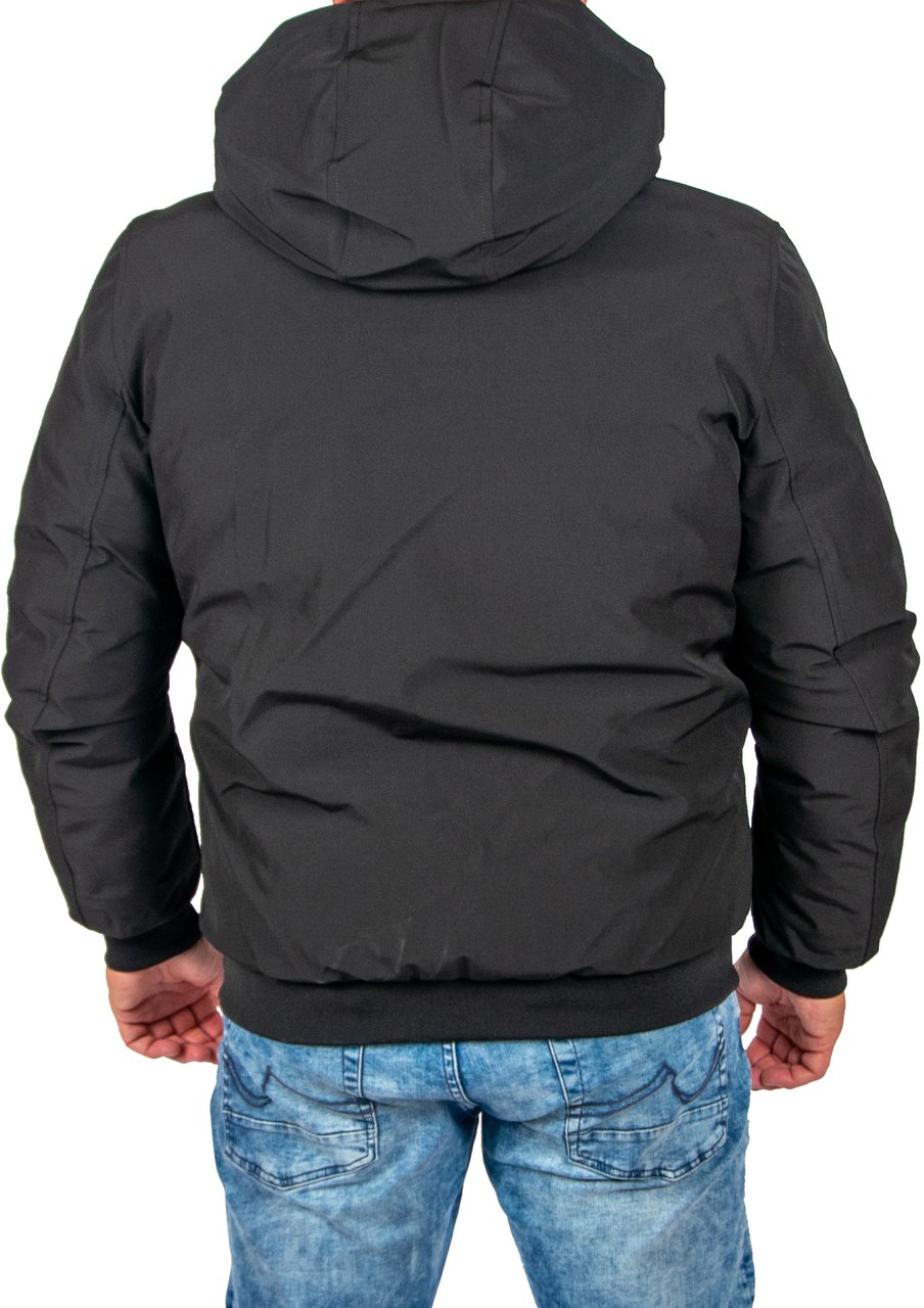 Airforce Airforce Hooded Reversible Jacket Zwart