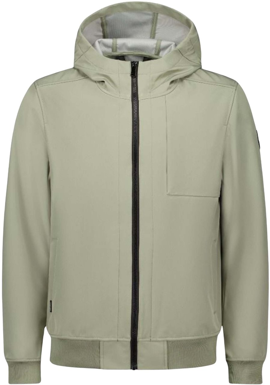 Airforce Softshell Jas Chestpocket Beige