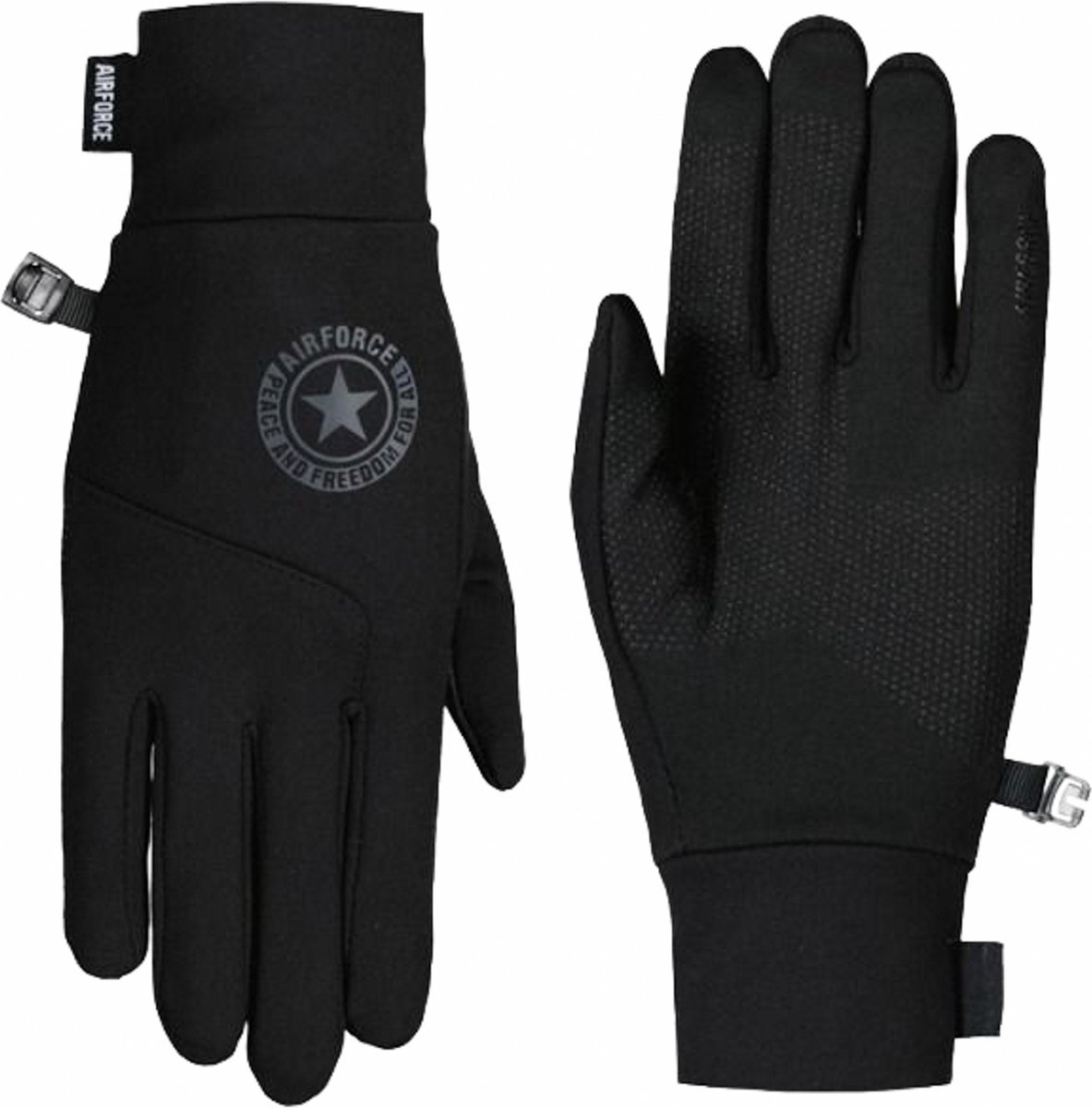 Airforce Airforce Tecnical Gloves Zwart