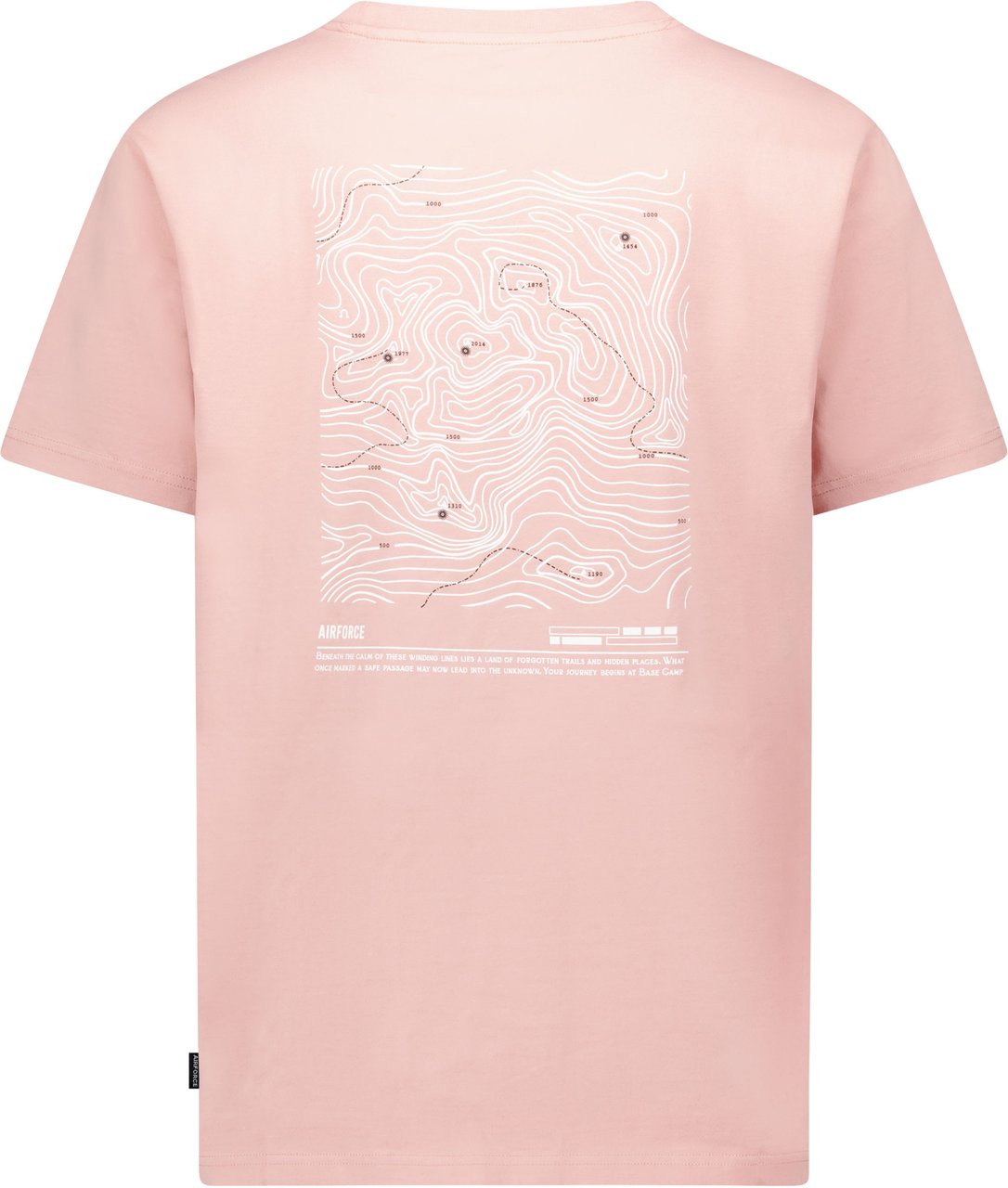 Airforce ALTITUDE TSHIRT GEM1287-SS26 326 Misty Rose/White Wit