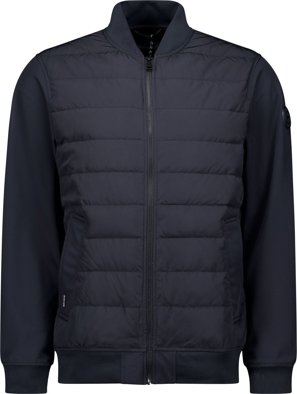 Airforce PIKE PADDED BOMBER JACKET HRM1273 552 Dark Navy Blue Navy