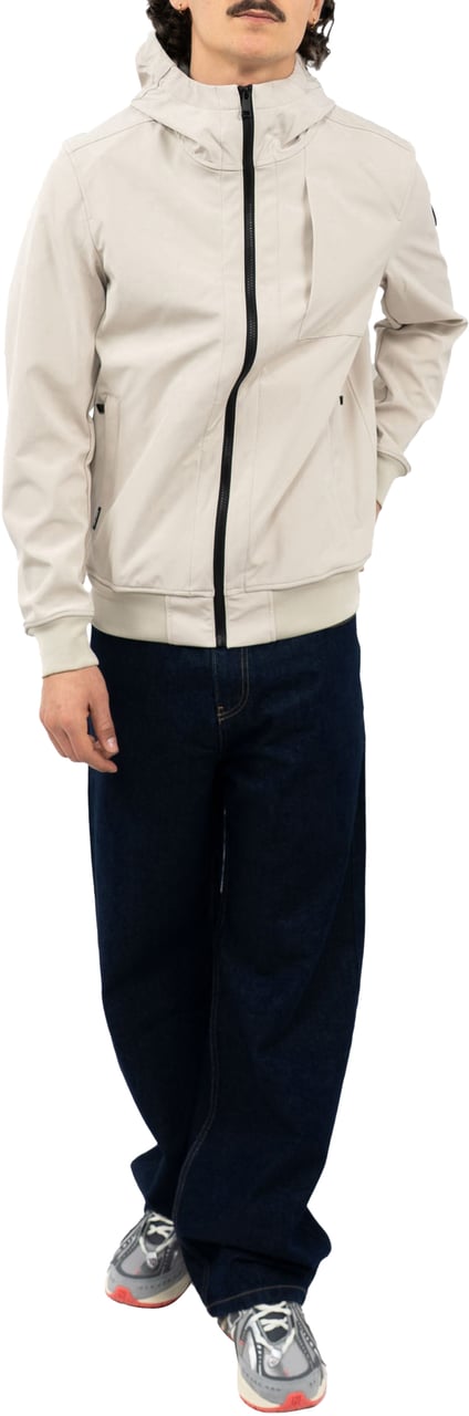 Airforce Softshell Jas Chestpocket Beige