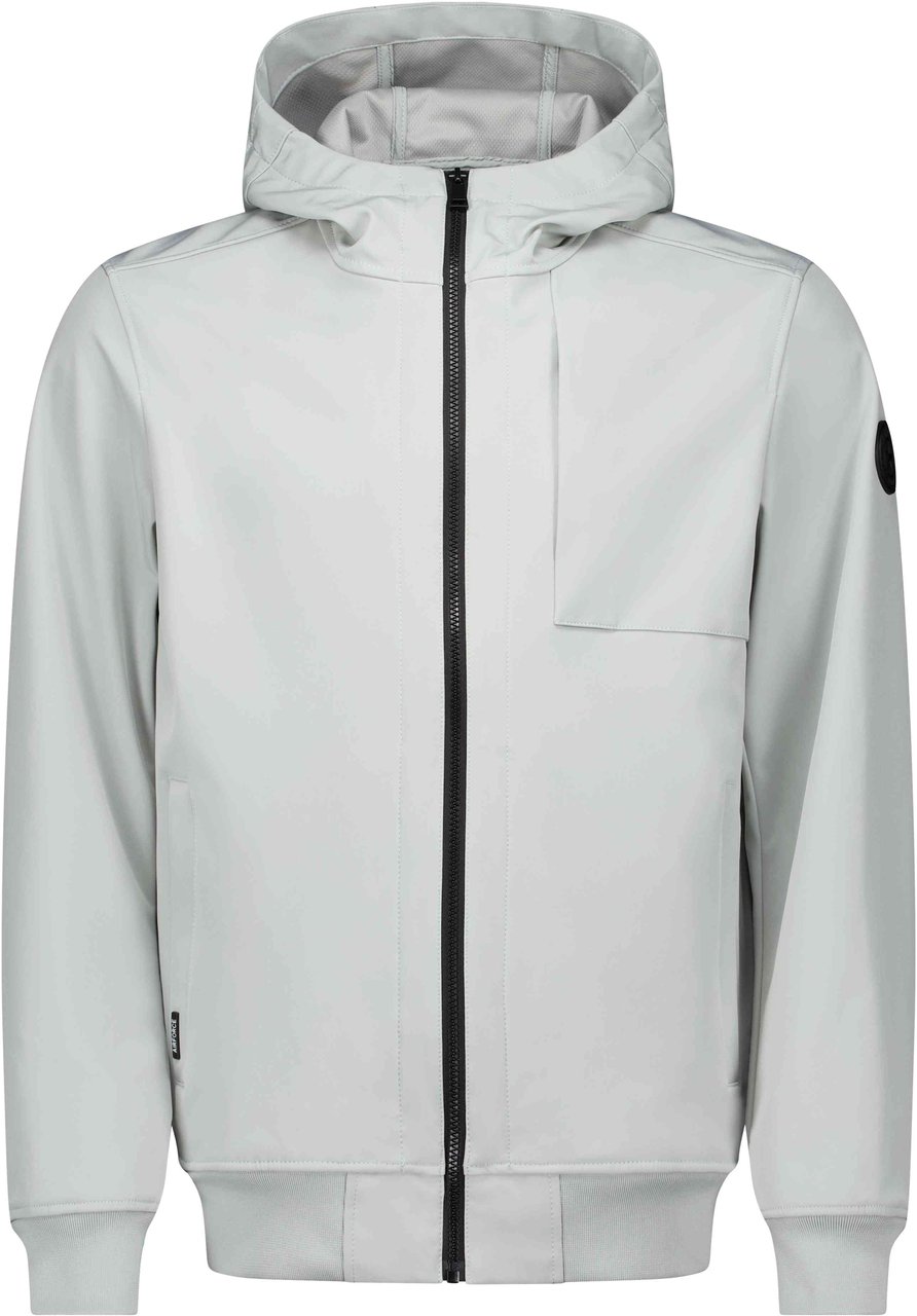 Airforce SOFTSHELL JACKET CHESTPOCKET HRM0575-SS26 914 Metal Metallic