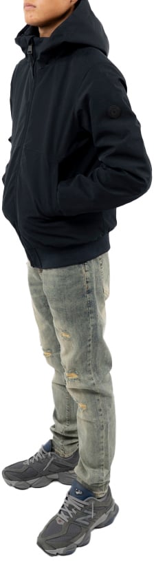 Airforce Padded Bomber Jacket Blauw