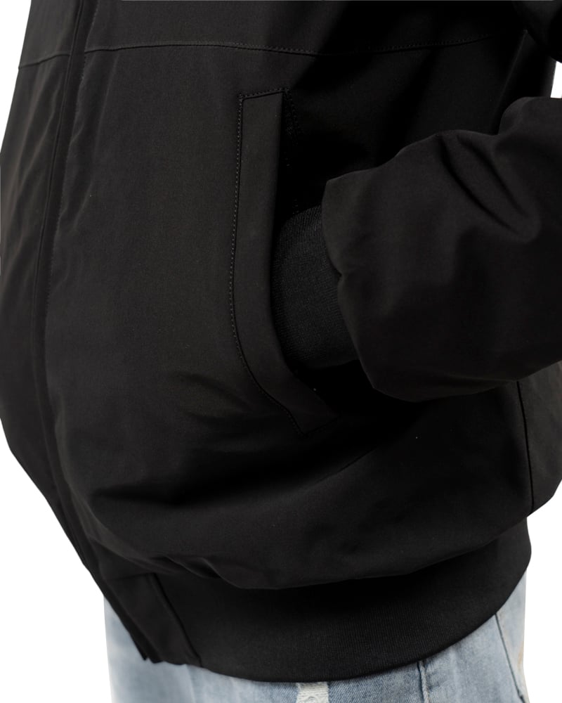 Airforce Padded Bomber Winterjas Zwart